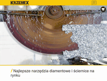 Tablet Screenshot of krzemex.pl
